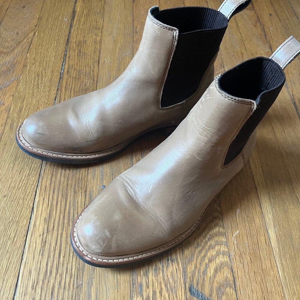 Nisolo Carmen Chelsea Boot Almond 8.5